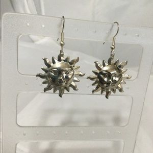 Large Celestial Sun Earrings
